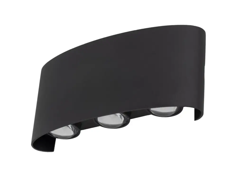 Fekete homlokzati LED lámpa Arrow 1W IP54 Vedd meg most
