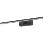 Fekete LED tükörvilágító lámpa Gallery 62cm 20W Szuper akció