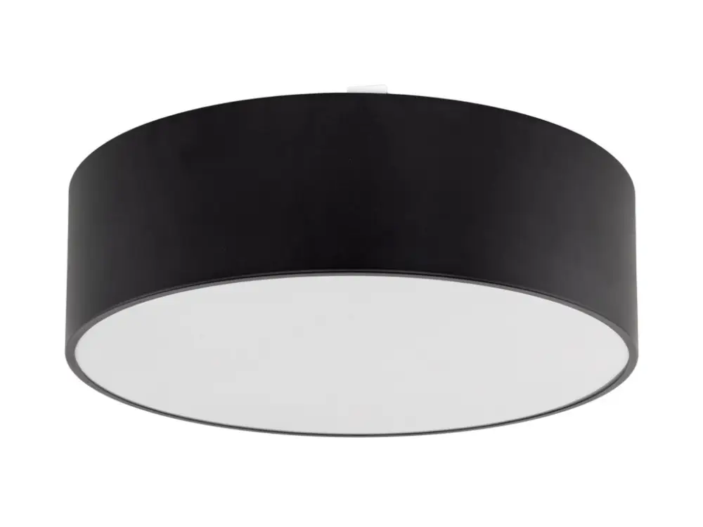 Akciós ár Fekete mennyezeti lámpa Livo 400mm 3x E27 izzóhoz