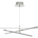 Kihagyhatatlan ajánlat Króm függesztett LED lámpa Meredith 600mm 18W