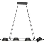Fekete függesztett LED lámpa Odiss 1000mm 36W Azonnali szállítás