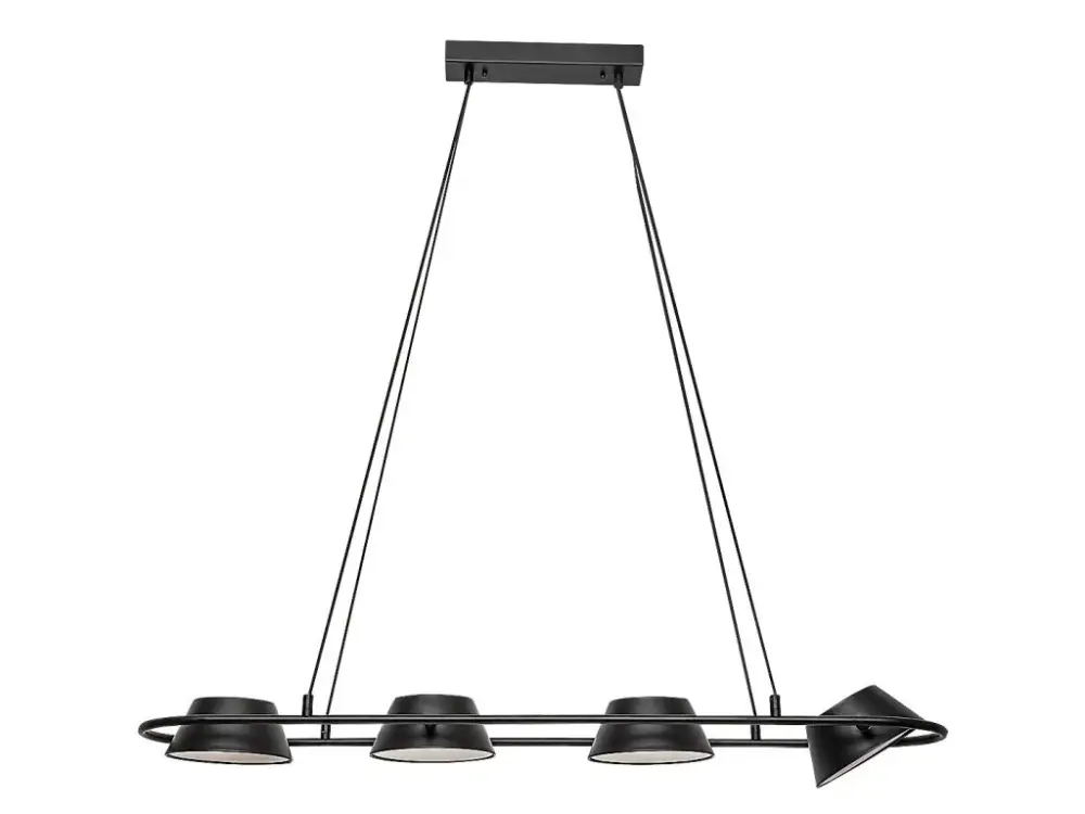Fekete függesztett LED lámpa Odiss 1000mm 36W Azonnali szállítás