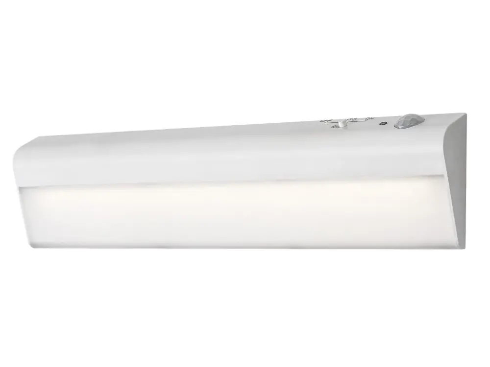 Fehér LED konyhapult alatti lámpa Jelora 23cm 0,5W mozgásérzékelővel Árengedmény