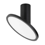 Fekete LED mennyezeti lámpa Ovidia 200mm 20W állítható Újdonság