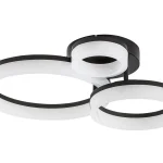 Outlet Fekete LED mennyezeti lámpa Amilia 510mm 24W CCT