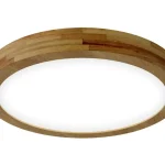 Utolsó esély LED mennyezeti lámpa Rondo Woodline Tölgy kerek 500mm 48W