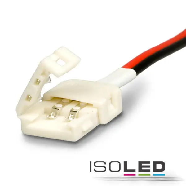 Bestseller Klipsz kábelcsatlakozó (max. 5A) C1-28 2 pólusú IP20 flexszalagokhoz, széles 8mm, osztásköz >12mm