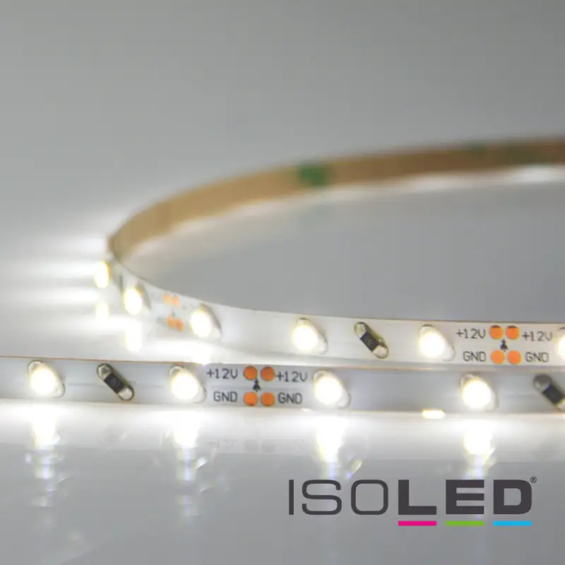 Legnépszerűbb LED HEQ840-MICRO flexibilis szalag, 12V, 4,8W, IP20, semleges fehér, 60 LED/m