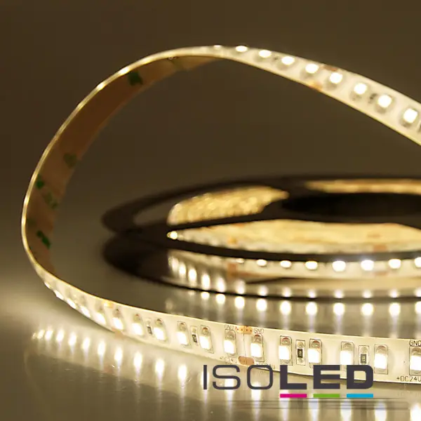 LED SIL830 flexibilis szalag, 12V, 9,6W, IP66, meleg fehér, 120 LED/m Végkiárusítás