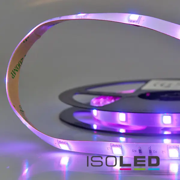 LED SIL-RGB flexibilis szalag, 12V, 7.2W, IP66, 30 LED/m Utolsó esély