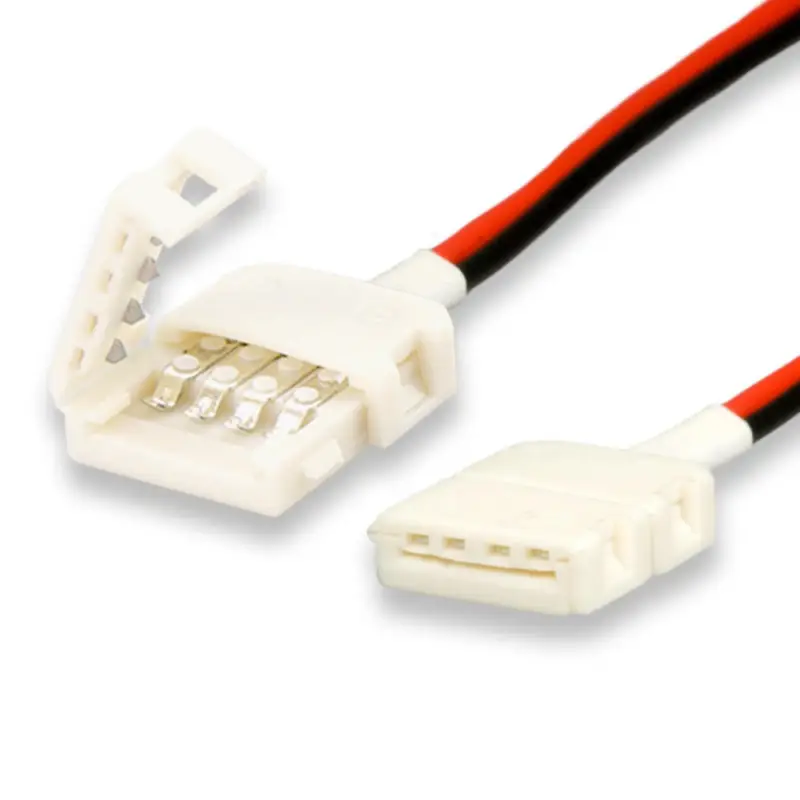 Gyors szállítás Klipsz összeköto kábellel (max 5A) C1-212 2 pól. IP20 flexszalagokhoz, széles 12mm, osztásköz>12mm