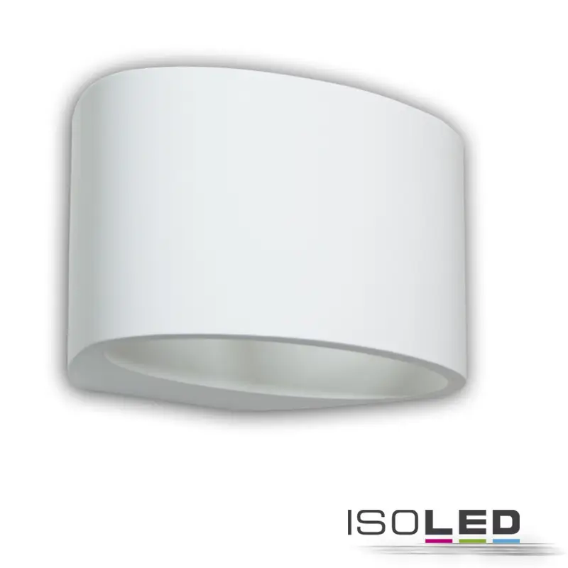 LED gipsz fali lámpa, G9, ovális Szuper akció