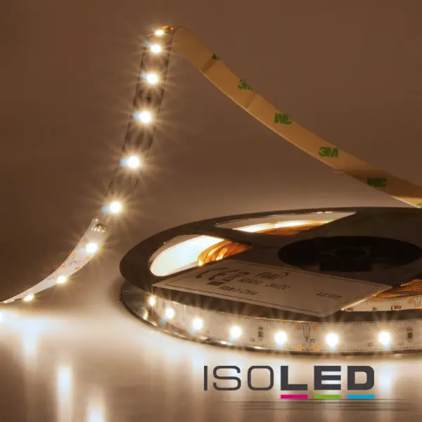 LED SIL830 flexibilis szalag, 12V, 4,8W, IP20, meleg fehér, 60 LED/m Akció