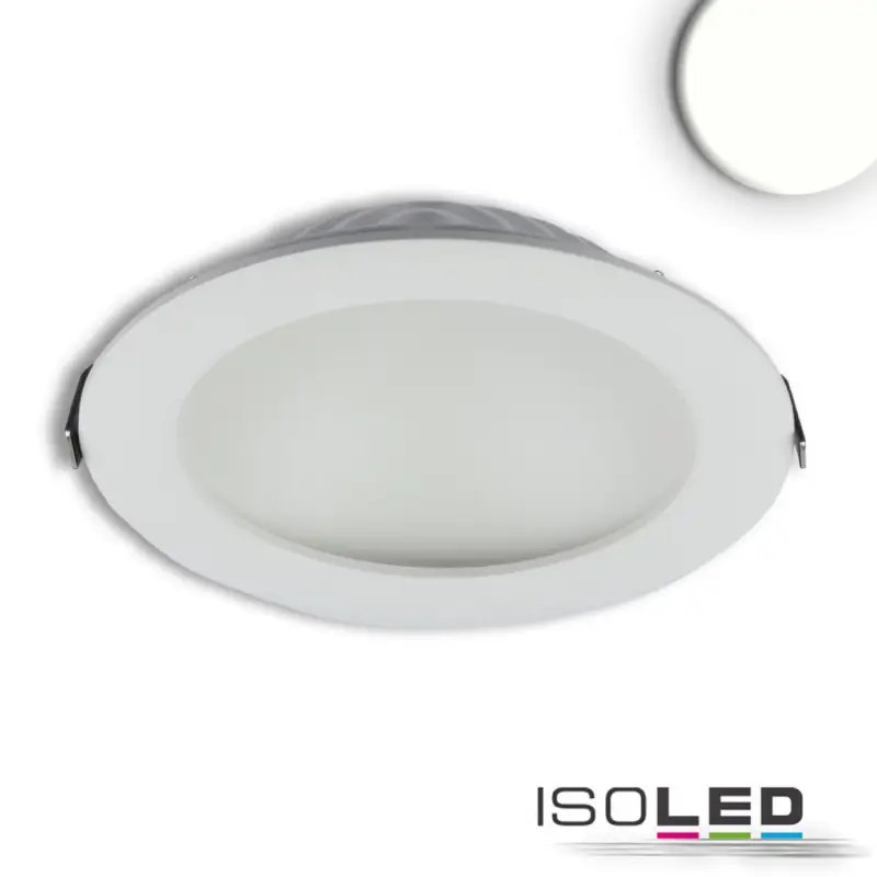 Gyors kiszállítás LED mélysugárzó LUNA, 18W, indirekt fény, fehér, semleges fehér
