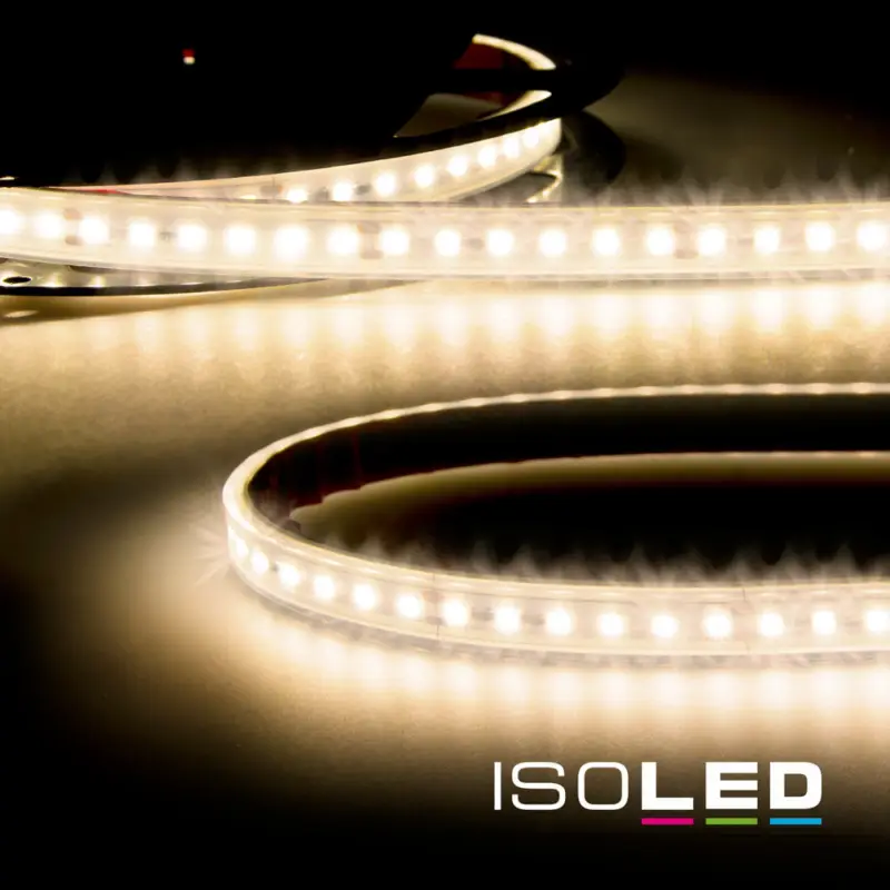 LED AQUA830 CC flexibilis szalag, 24V, 12W, IP68, meleg fehér, 15 m tekercs, 120 LED/m Bestseller