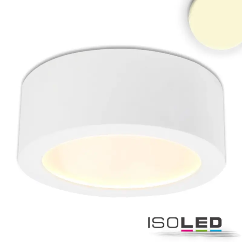 LED felületre szerelthetolámpa LUNA, 15W, fehér, indirekt fény, meleg fehér Népszerű