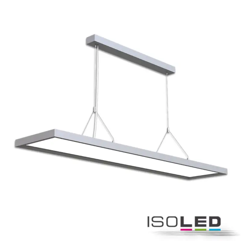 LED Office Pro függesztett lámpa,1200x260, Up+Down, 20+40 W, ezüst, UGR<19, 4000K, 1-10 V dimmelheto Olcsóbb