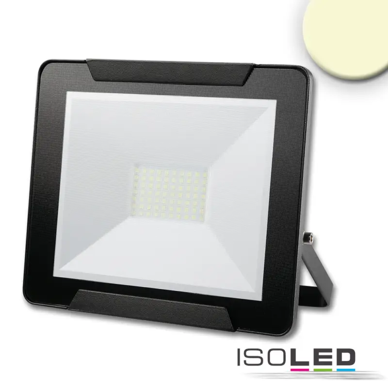 LED fényveto 50 W, meleg fehér, fekete, IP65 Outlet