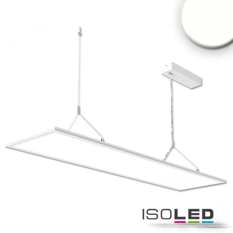 LED Office függesztett lámpa, Up+Down, 20+20 W, 30x120 cm, fehér, UGR<19, 4000K, dimmelheto Kedvezmény