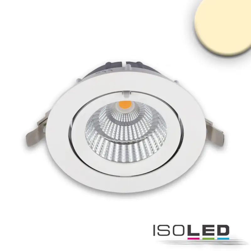 LED mélysugárzó üzletekbe "Sphere", 35 W, kifordítható, fehér, meleg fehér Árengedmény