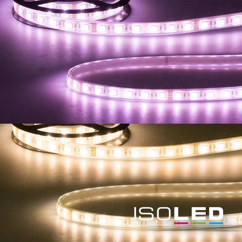 LED AQUA RGB+WW flexibilis szalag, 24V, 19W, IP68, 4in1 chip, 60 LED/m Árengedmény