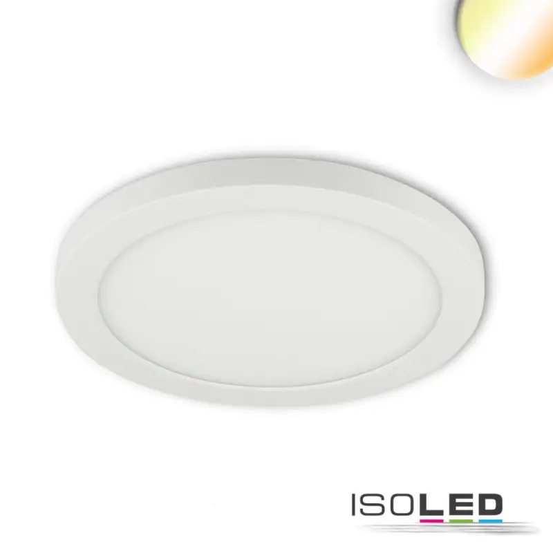 Különleges ajánlat LED süllyesztett/felületre szerelt lámpa Slim Flex, 18 W, ColorSwitch 3000K|3500k|4000K, fehér