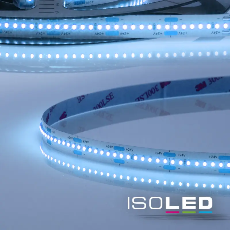 LED CRI9B Linear10 flexibilis szalag, 24V, 15W, IP20, kék, 280 LED/m Kedvezményes ár
