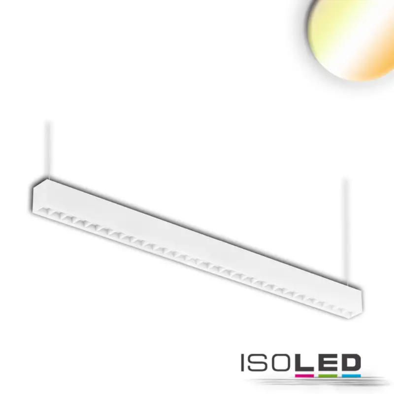 LED felszíni/függo lámpa Linear Rács 40W, sorolható, fehér, ColorSwitch 3000|3500|4000K Népszerű