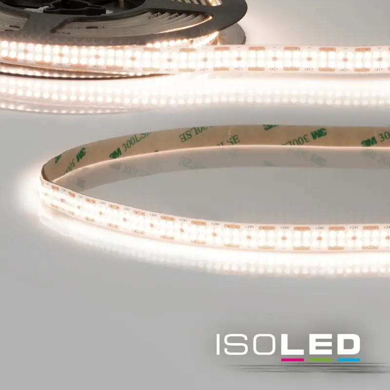 LED CRI940 lineáris ST flexibilis szalag, 24 V, 22 W, kétsoros, IP20, semleges fehér Szezonális akció