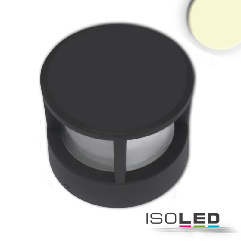 LED kerti lámpa, POLLER-5, 6 W, homok fekete, meleg fehér Expressz szállítás