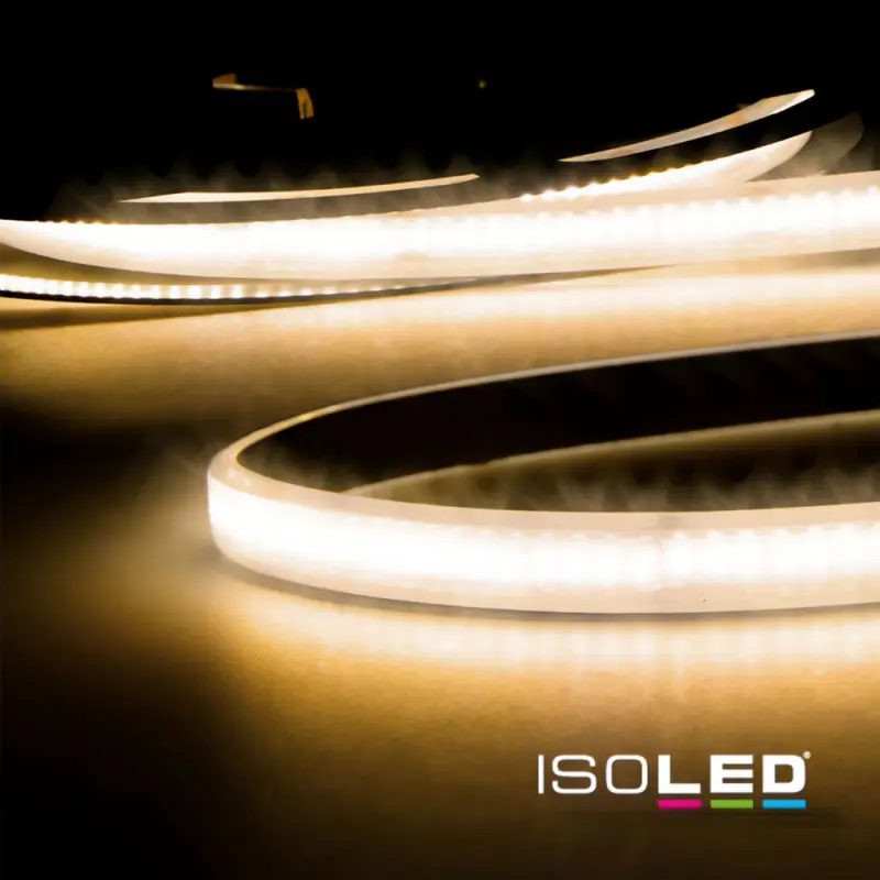 LED AQUA CRI930 Lineáris 48V flexibilis szalag, 8W, IP68, meleg fehér, 240 LED/m Kiárusítás