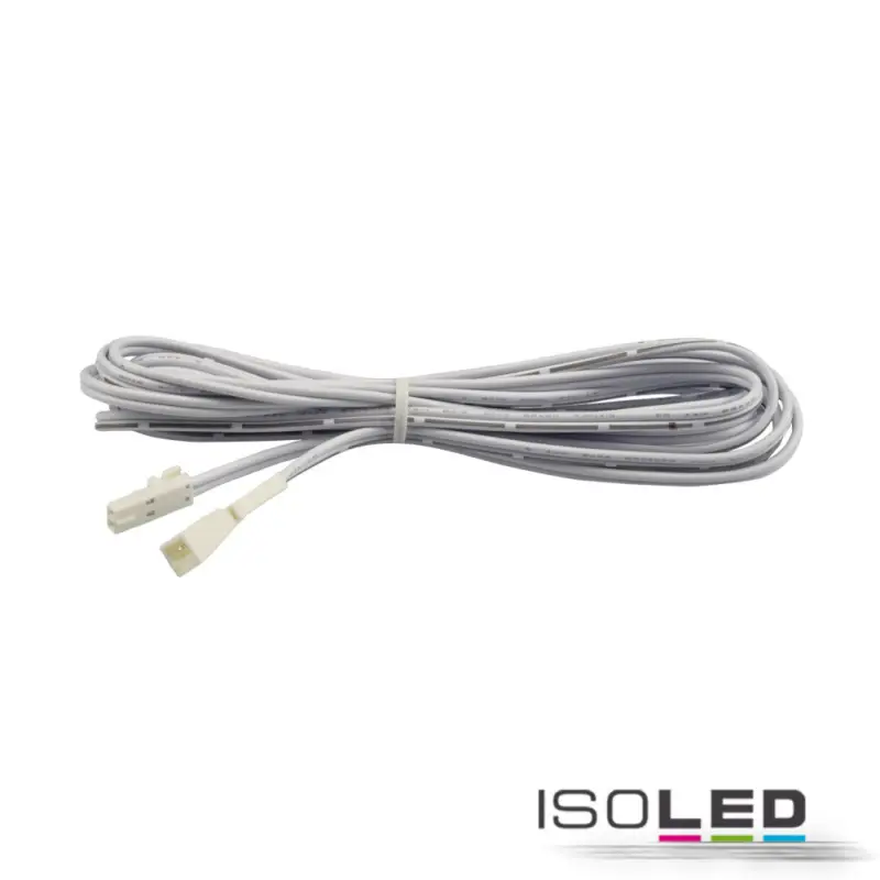 MiniAMP kiterjesztés Male-Female, 200cm, 2-pólusú, fehér, max. 3A. Ne maradj le