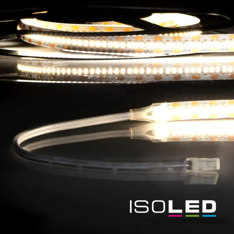 LED CRI930 MiniAMP flex. szalag, 12V, 6W, IP20, 3000K, 120cm, kétoldalas 30cm kábel + maleAMP Olcsóbb