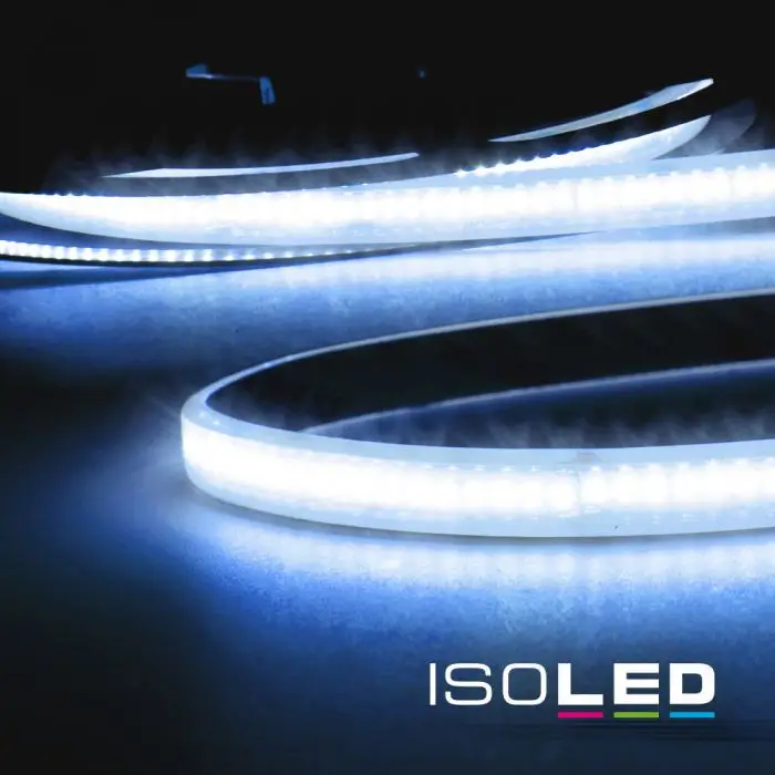 LED AQUA CRI9B Lineáris 48V flexibilis szalag, 8W, IP68, kék, 5 méter, 240 LED/m Legnépszerűbb
