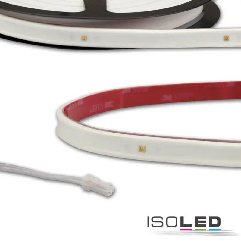LED UV-C MiniAMP flex. szalag 270nm, 12V DC, 6W, IP54, 116cm, fehér, egyoldalas kábel + maleAMP Bestseller