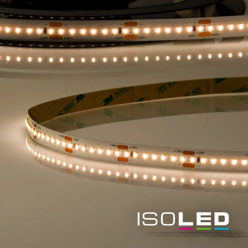 LED CRI930 Linear8 flexibilis szalag, 24V, 8W, IP20, meleg fehér, 210 LED/m Expressz kézbesítés