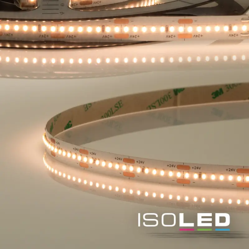 Legjobb ár LED CRI930 Linear8 flexibilis szalag, 24V, 15W, IP20, meleg fehér, 280 LED/m