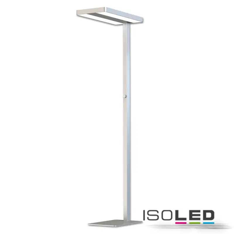 LED Office Pro állólámpa Up+Down, 40+40W, UGR<19, ezüst, semleges fehér,vezérlo dimmelheto, CH S-sel Expressz kézbesítés