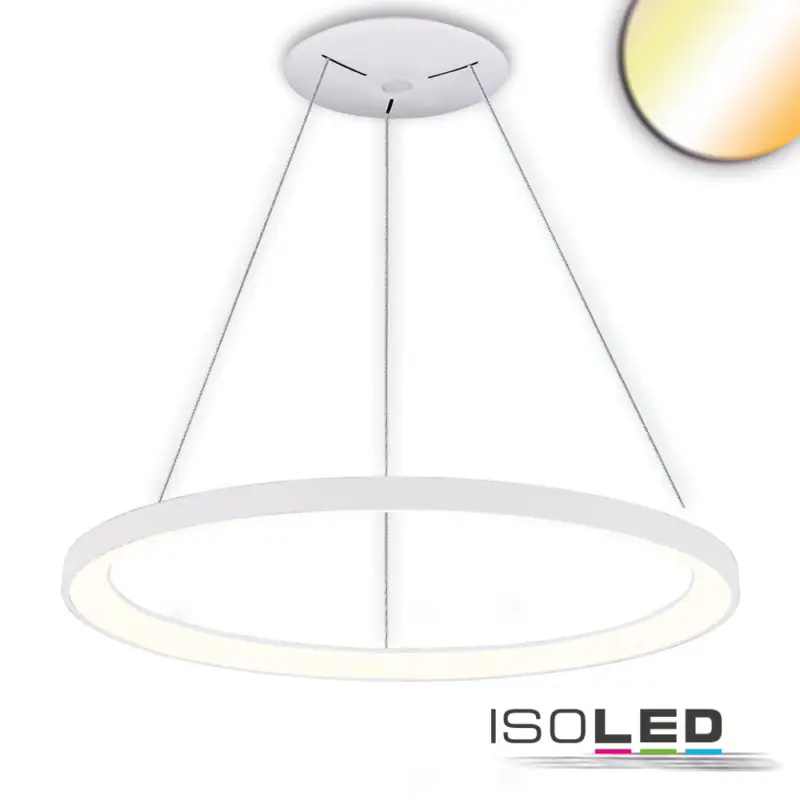 Kiárusítás LED fügesztett lámpa Orbit 780, fehér, 60W, kerek, ColorSwitch 3000|3500|4000K, dimmelheto
