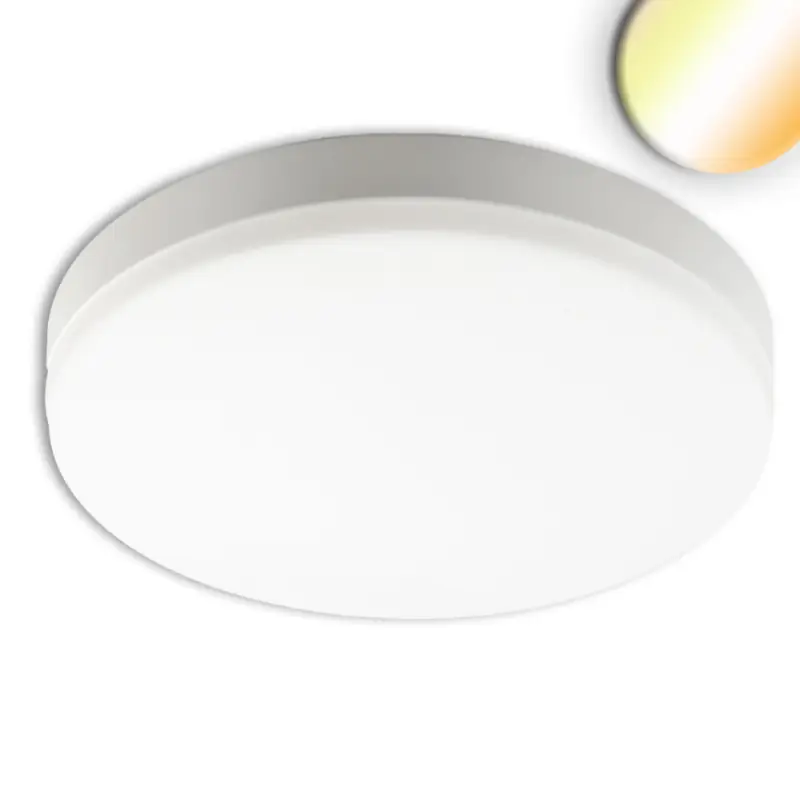 Nézd meg most LED mennyezeti/fali lámpa 18W, fehér, IP54, mozgásérzékelovel+vészvilágítás funk., ColorSwitch