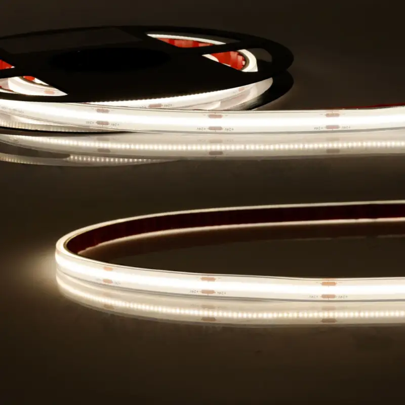 Kihagyhatatlan ajánlat LED HT930 COB flex szalag 100°C környezeti hőmérsékletig, 24V DC, 14,4W, IP68, 3000K, 5m, 480 LED/m
