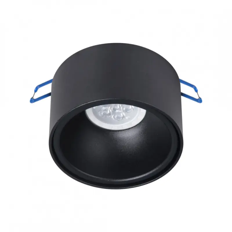Csak ma Süllyesztett lámpatest Bali Round Black