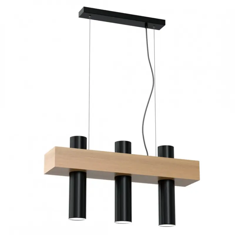 Függesztett lámpa WEST BLACK 3xGU10 Újdonság