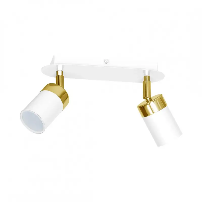 Újdonság Mennyezeti lámpa JOKER WHITE/GOLD 2xGU10