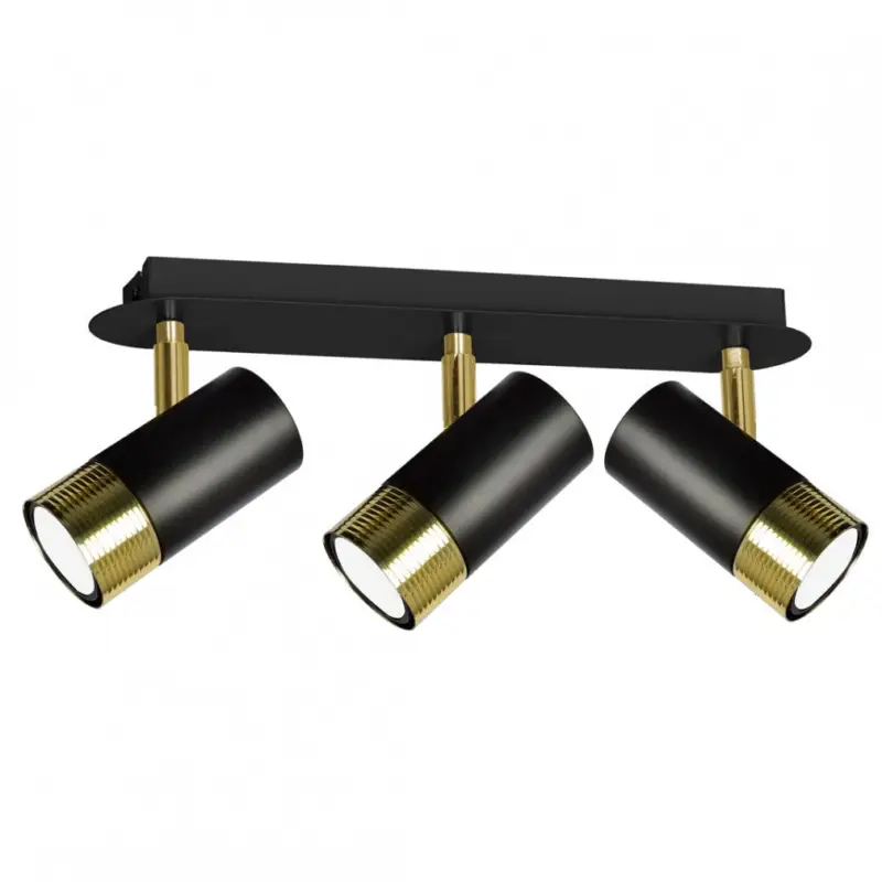 Mennyezeti lámpa DANI BLACK/GOLD 3xGU10 Ajánlat
