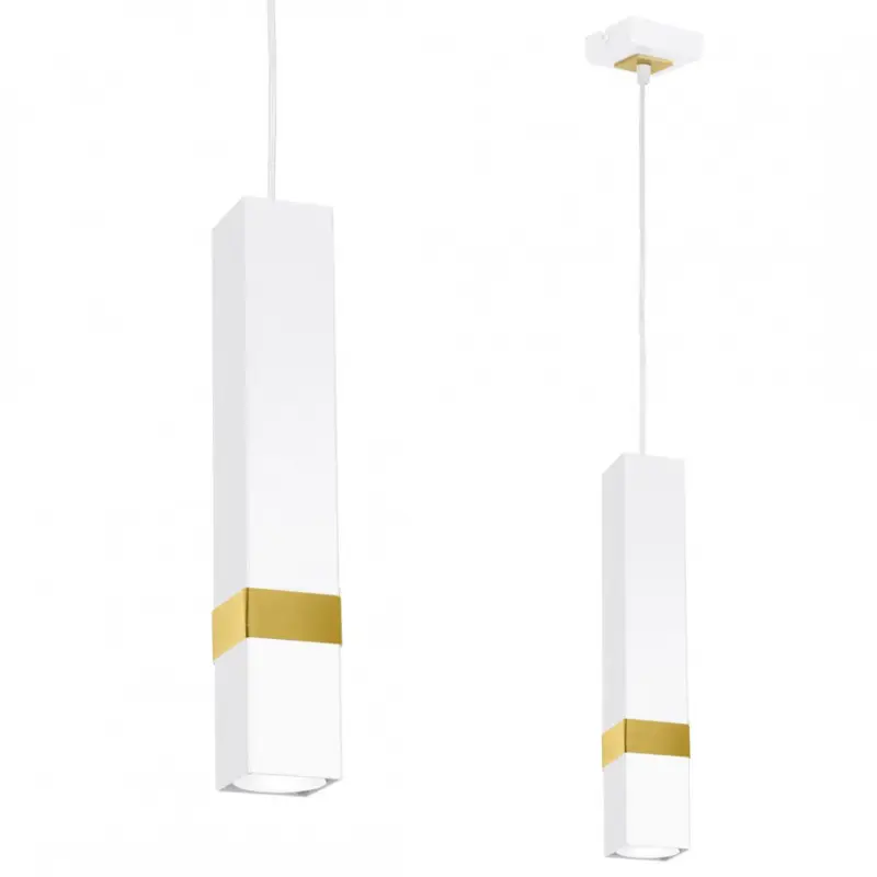 Függesztett lámpa VIDAR WHITE/GOLD 1xGU10 Legjobb ár