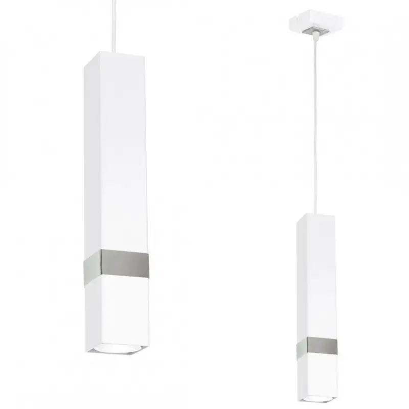 Függesztett lámpa VIDAR WHITE/CHROME 1xGU10 Ajánlat