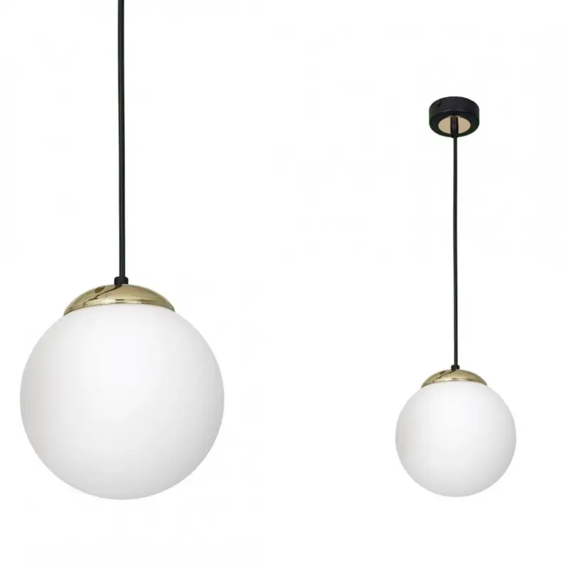 Függesztett lámpa SPARTA BLACK / GOLD 1xE27 Exkluzív ajánlat