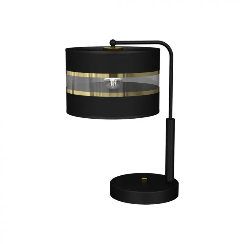 Éjjeli lámpa ULTIMO BLACK 1xE27 Kedvezmény