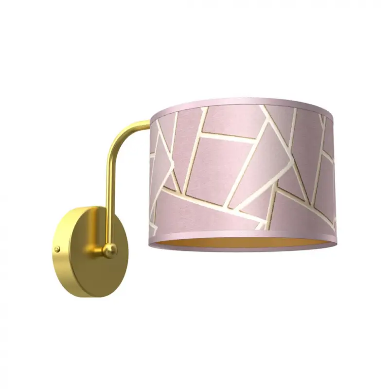 Fali lámpa ZIGGY PINK Gold/Pink 1xE27 Korlátozott ajánlat
